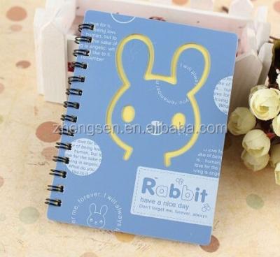 China Multifunctional Hardcover Book Students Dairy Notebook with Double Coil Spiral Notebook for sale