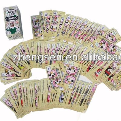 China Paper Printable Mini Playing Cards / Different Images Pocket Playing Cards for sale