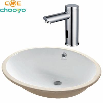 China High Quality Brass Smart Cold Sense Faucets Basin Mixer Tap Mixer Tap Pull Down Automatic Sensor Faucet for sale