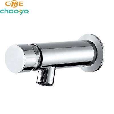 China Metered Wall Mounted Faucets Faucet Bathroom Faucet Chrome Plated With Push Handle D-03 for sale