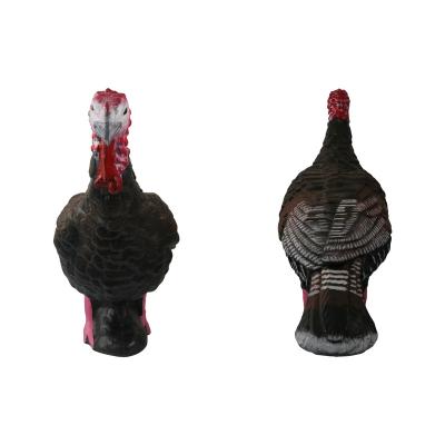 China Easy Arrow Removal Archery PU Foam Turkey Form Animal 3D Target For Hunting Practice Outdoor Waterproof Wholesale Target for sale