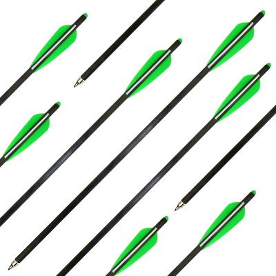 China Carbon Crossbow TIR Bolt Woven Layer With Paddles Outdoor Shooting Arrow Compound Crossbow for sale