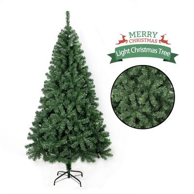 China Christamas Home Decoration 4FT 5FT 6FT 7FT Artificial Popular Christmas Tree PVC Green Christmas Tree For Hall Christmas Festival Shopping Decoration for sale