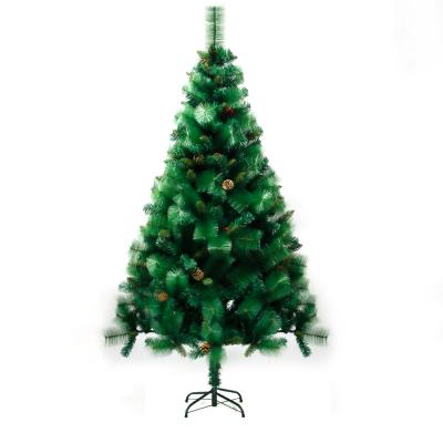 China 2020 Hot Sale PVC Indoor Safe Factory Cheap Artificial Christmas Tree Easy Pick Up Xmas Decoraation For Valentines Day Decor for sale