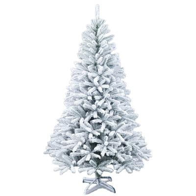 China 2021 New Products Christamas Home Decor Amazon PE PVC Artificial Assembled Mixed Christmas Tree With Lights For Xmas Festival Ornaments for sale