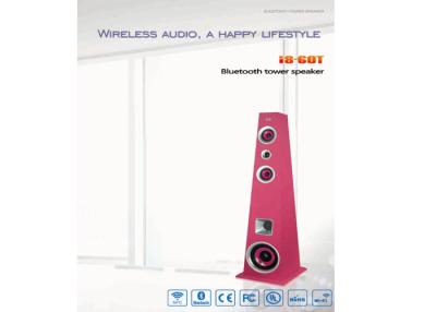 China Tower Bluetooth Home Stereo Speakers USB / TF Card NFC Line-In for sale