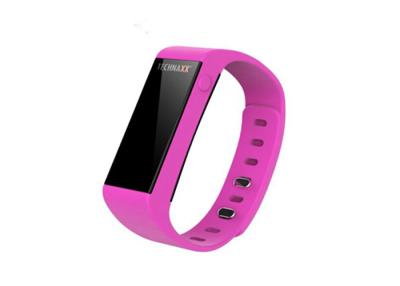 China Micro USB OLED Health Fitness Tracking Wristband Calorie And Step Counter for sale