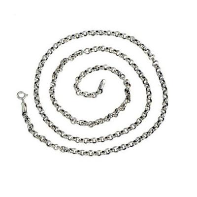 China Sterling 925 Silver 3.5mm Rolo Chain Necklace (XH041845W) for sale