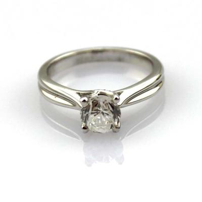 China 925 Sterling Silver Jewelry Engagement Ring with Clear Cubic Zirconia(R290) for sale