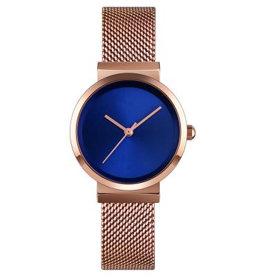 China quartz watch ladies 1595 Best Selling Quartz Watch Women Band Mesh Luxury Rose for sale