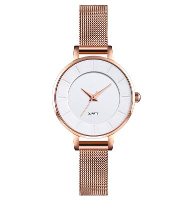 China Q021 rose gold girls womans quartz watches back stainless steel watches women lady luxury watch for sale