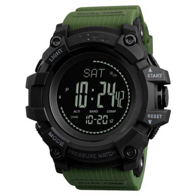 China Multifunction Sports Watch 1358 Weather Forcast Wrist Watch Pedometer Form Professional Factory Watch Supply for sale