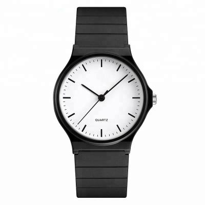 China fashion quartz black wrist watch water resistant 3atm jam tangan oem ultra thin for women 1419 for sale