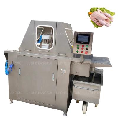 China Injecting Brine Into Automatic Meat Fish Beef Brine Marinated 48 Needles Saline Water Chicken Injection Machine for sale