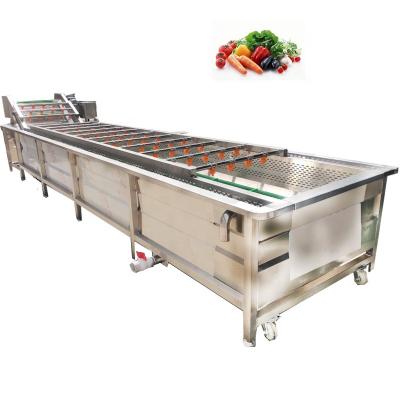 China High Efficiency Easy Operate Lettuce Washing Machines Spring Vegetable Onion Washer Fruit Production Line for sale