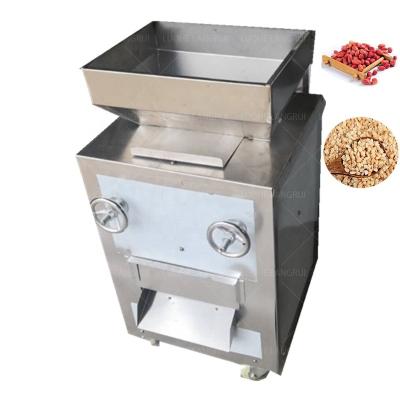 China Dairy Factory Stainless Steel Cocoa Seed Pistachio Peanut Nut Cutting Machine Almond Peanut Grinder Cutting Machine Peanut Chopper Machine for sale