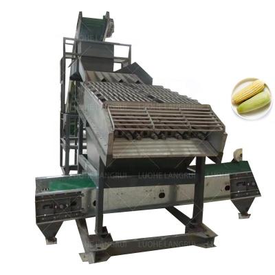 China maize corn/maize fresh corn skin sheller machine/peeling machine with best quality for sale