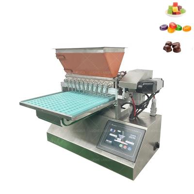 China Commercial Manual Table Top Chocolate Machine Snacks Demoulding Machines Prices Gummy Depositor for sale