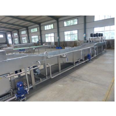 China Continuous Canned Jam Pasteurizer Machine Water Bath Jam Tunnel Pasteurizer / Water Bath Canned Bottle Beverage Pasteurization Machine for sale