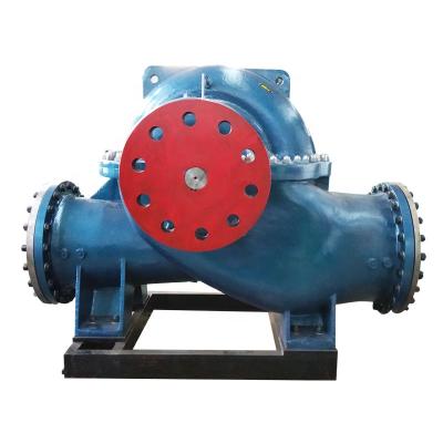 China Commercial Buildings S Series Single-stage Double-suction Horizontal Split Case Centrifugal Pump for sale