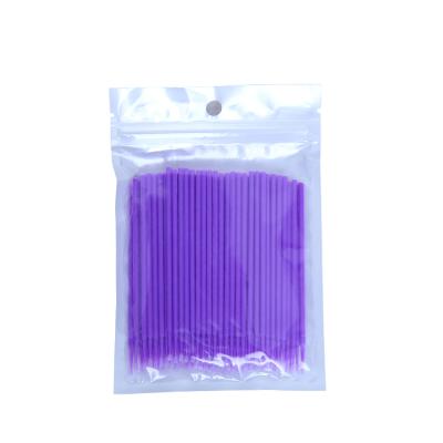 China PP Wholesale Disposable Cotton Swabs Supplies Cosmetic Makeup Sticks Eyelash Extension Supplies for sale