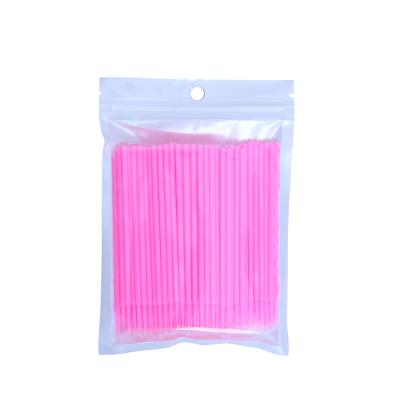 China Disposable PP Eyelash Graft Cotton Swab For Beauty Stick Cleaning Eyelash Swabs Eyelash Makeup Cleaning Stick for sale