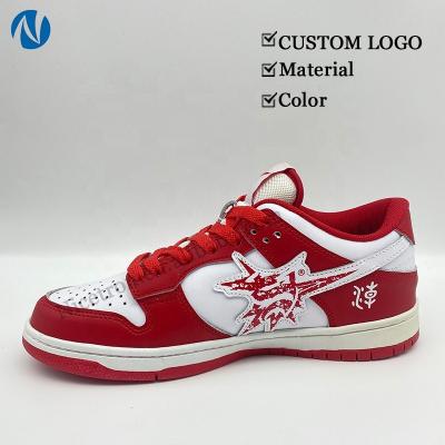 China Cushioning OEM Factory Original Zapatos Brand Genuine Leather Og High Top Sport Sneakers Men'S Custom Logo Basketball Casual Shoes For Men for sale