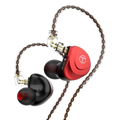 China Pure Metal Headphone In-Ear TRN V90S OCC Hybrid Copper Cable 5BA+1DD Bass Earbuds In Ear Monitor Hi-Fi Sound Canceling Headphones for sale