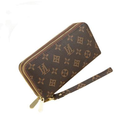 China Anti-theft Wallet For Women Credit Card Holder Long Coin Purse Large Capacity Zipper Clutch Purse Wallet for sale