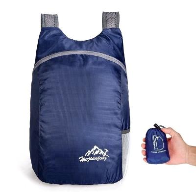 China 15L Lightweight Packable Anti-theft Backpack Backpack Travel Daypack Foldable Ultralight Outdoor Folding Bag for sale