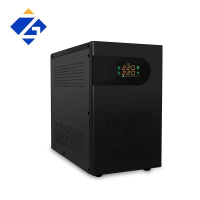 China Stabilize Voltage Surge Protection 15KVA Single Phase 220V Servo Motor Voltage Regulator Automatic Stabilizer AVR For Lab for sale