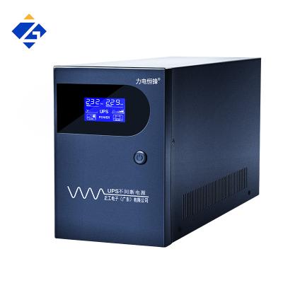 China Home Device Such As Computer CE Approved 2000VA 2KVA 1200W Single Phase Sine Wave Battery Backup Offline Home UPS For Laptop for sale