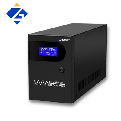 China Home device such as Computer UPS 1000VA 2000A 650VA 500VA 220V 110V Offline Home Uninterrupted Power Supply Battery Backup for Computer Router for sale