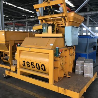 China JS500 Prepared Concrete Mixer Machine For Hollow Core Slab Production for sale