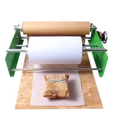 China Inner-frame Brown Honeycomb Kraft Paper Cushion Recycled White Paper Packaging Materials Liner Roll For Wine Packaging Cosmetic for sale