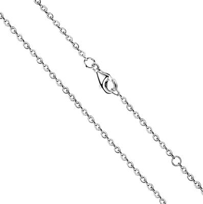 China Width 2.0mm DIY CLASSIC Jewelry Chain By Woman Silver Gold Plated Adjustable Necklace Chain Jewelry Necklace 16 To 24 Inches Fashion for sale