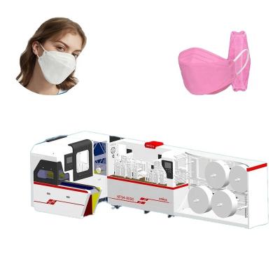 China Making disposable face mask mask making machine kf94 kn95 n95 dust mask making machine disposable flat face mask making machine for sale