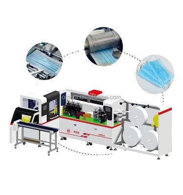 China Making Disposable Face Mask Fully Automatic Ultrasonic Welding Mask Ear Wire Machine for sale