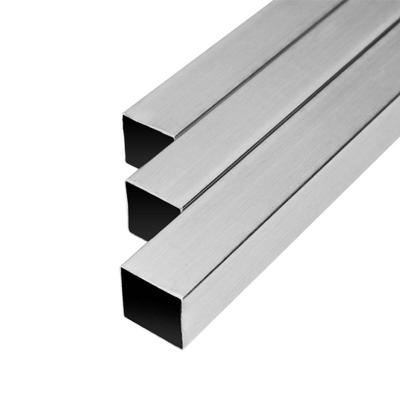 China Square Construction Stainless Steel Pipe 304 Stainless Steel Square Tube for sale