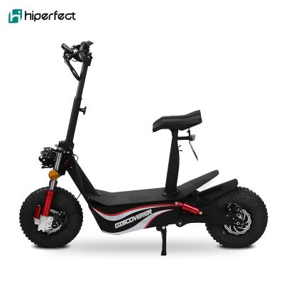 China 2020 1600W~ 2000W 60V Off Road 2 Wheel Big Tire Folding Electric Scooter HP107E-C for sale