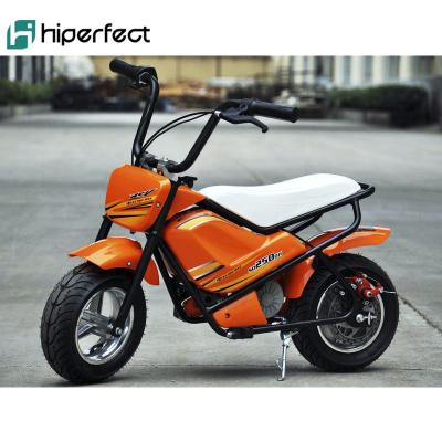 China Steel Mini Chain Drive 250W 24V 7AH Electric Dirt Bike Kids Motorcycle Motorcycle for sale