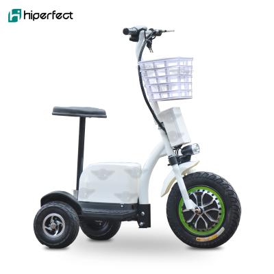 China 750W 48V14AH three wheel mobilty full punch electric scooter for the elderly HP105E-C for sale