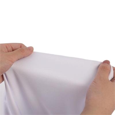 China Imitation milk fiber polyester fabric 180gsm 95%polyester 5%spandex waterproof textiles spandex fabrics for clothing for sale