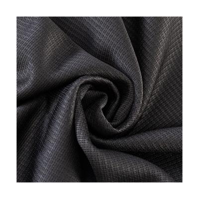 China Organic in stock knit waffle fabric for throw polyester fabric for gym use for sale