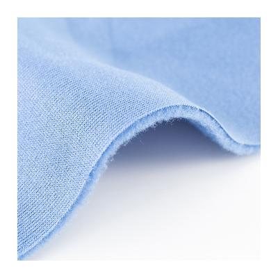 China Stock Polyester 250gsm Hoodie Fabric Fleece Fabric Polyester Organic Knitted for sale