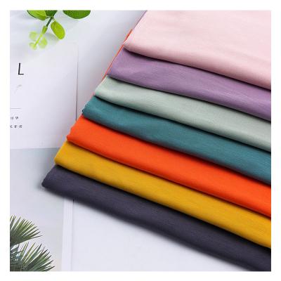 China Factory Supply 7% China Organic Spandex Fabric 170gsm Breathable Micro Modal 93% Modal Fabric For Leisure Wear for sale