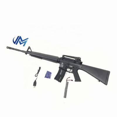 China Electronic Toy JM M4A1 M16 chip air assault rifle metal gear toy guns gel blaster gun electric ball  water  gun TikTok style Green air version for sale