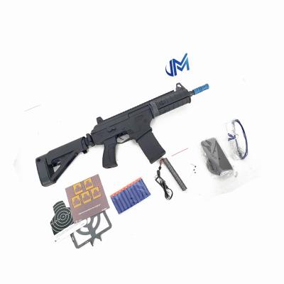 China Electronic Toy JM M4A1 ACE chip air assault rifle metal gear toy guns gel blaster gun electric ball  water  gun TikTok style Green air version for sale