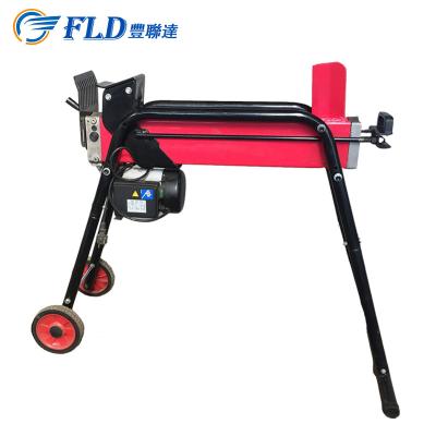 China China Manufacture 230V 50HZ Top Split Wood 7 Ton Red Electric Used Log Splitter For Sale for sale