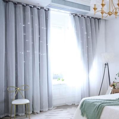 China 100% Polyester Luxury Hotel Quality Blackout Blackout Window Curtains Modern Design for sale